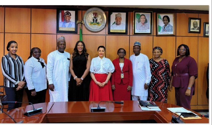 TAT Coordinating Secretary Anita Erinne pays courtesy visit to State Minister Budget Planning Dr Uzoka-Anite